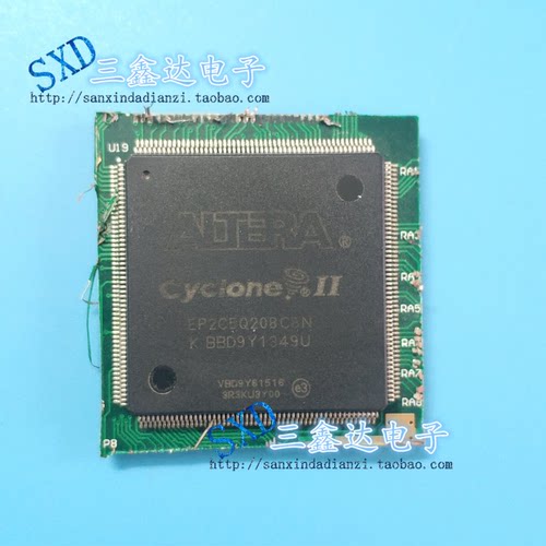 EP2C5Q208C8N   EP2C5Q208C原装拆机带板 可编程逻辑器件QFP208