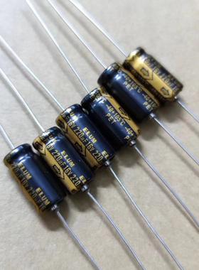 16V220UF 220UF16V全新原装音频功放轴向卧式电解电容8*16