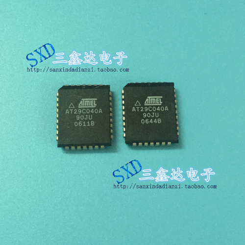 AT29C040A-90JU  AT29C040A  5V可编程只读存储器进口拆机保质量