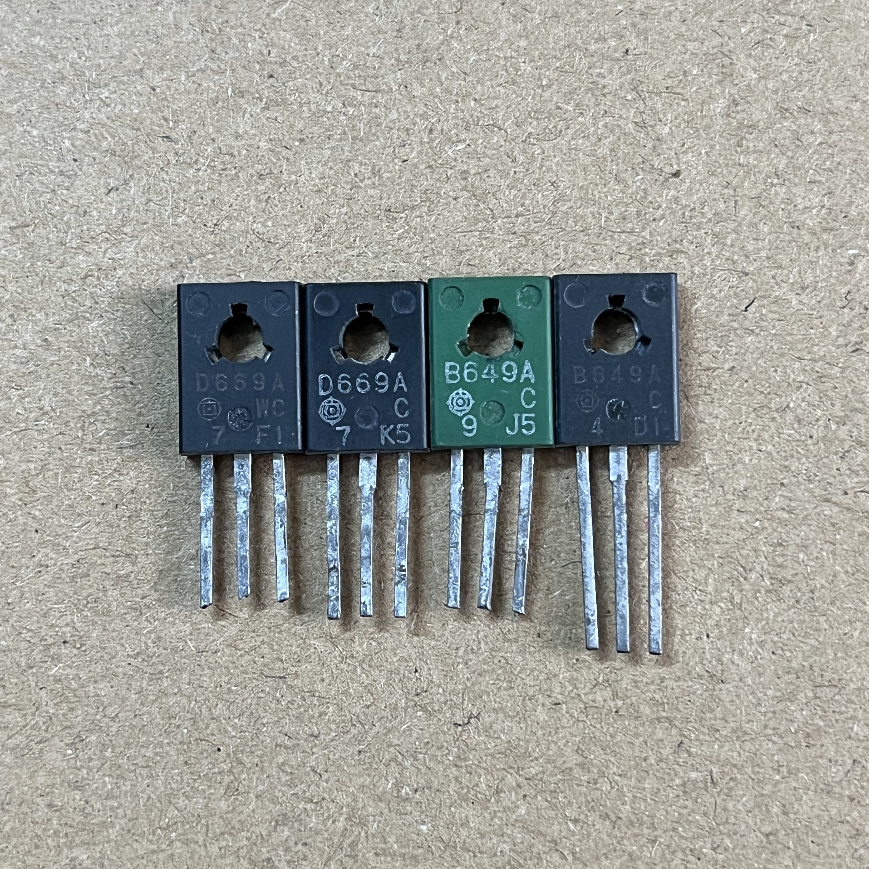 D669AB649A黑绿原装拆机进口