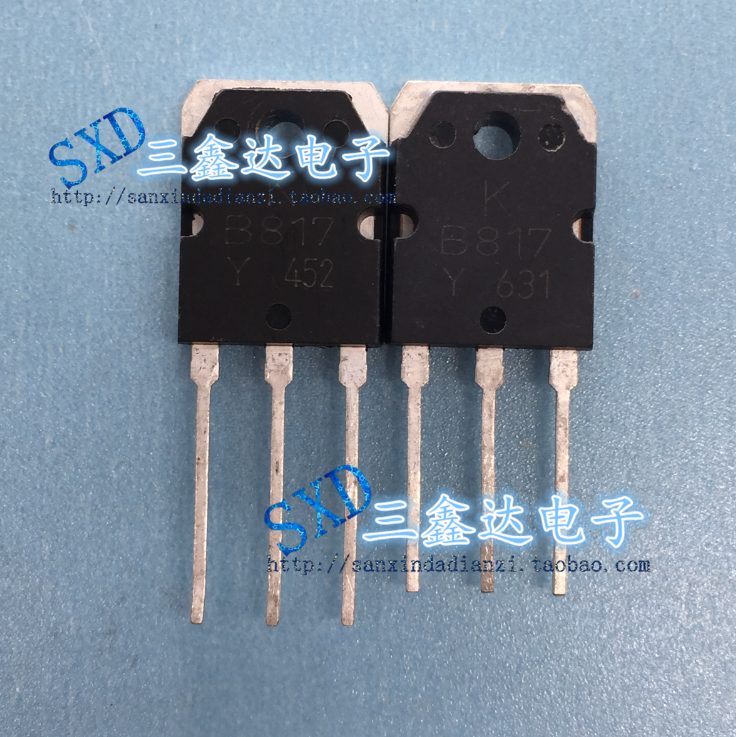 B817 D1047  2SB817 2SD1047音频功放配对管 原装进口拆机测好质保 1对价  【现货可直接拍下】质量保证。满额包邮活动火热进行中。高性价比，现货型号齐全，仓库系统化，专业配货，当天发出。欢迎购买。