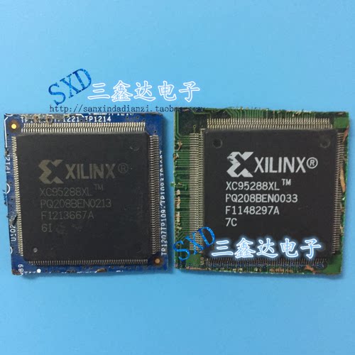 XC95288XL-7PQ208C XC95288XL进口拆机带板 编程逻辑器件 特价     50个起可以翻新【现货可直接拍下】质量保证。满额包邮活动火热进行中。高性价比，现货型号齐全，仓库系统化，专业配货，当天发出。欢迎购买。