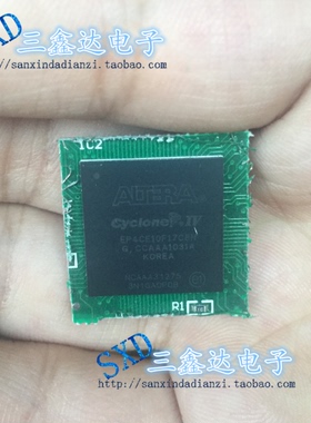 EP4CE10F17C8N 原装拆机带板 ALTERA FBGA256CPLD/FPGA芯片