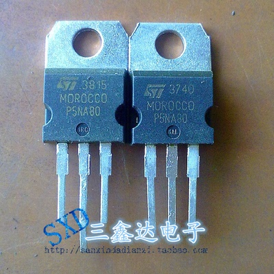 STP5NK80ZFP ST P5NA80 P7NK80Z原装拆机场效应管 现货测试好