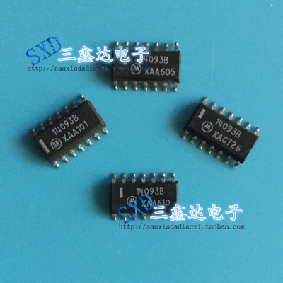 MC14093B  14093B进口原装拆机 集成IC SOP-14 质量保证