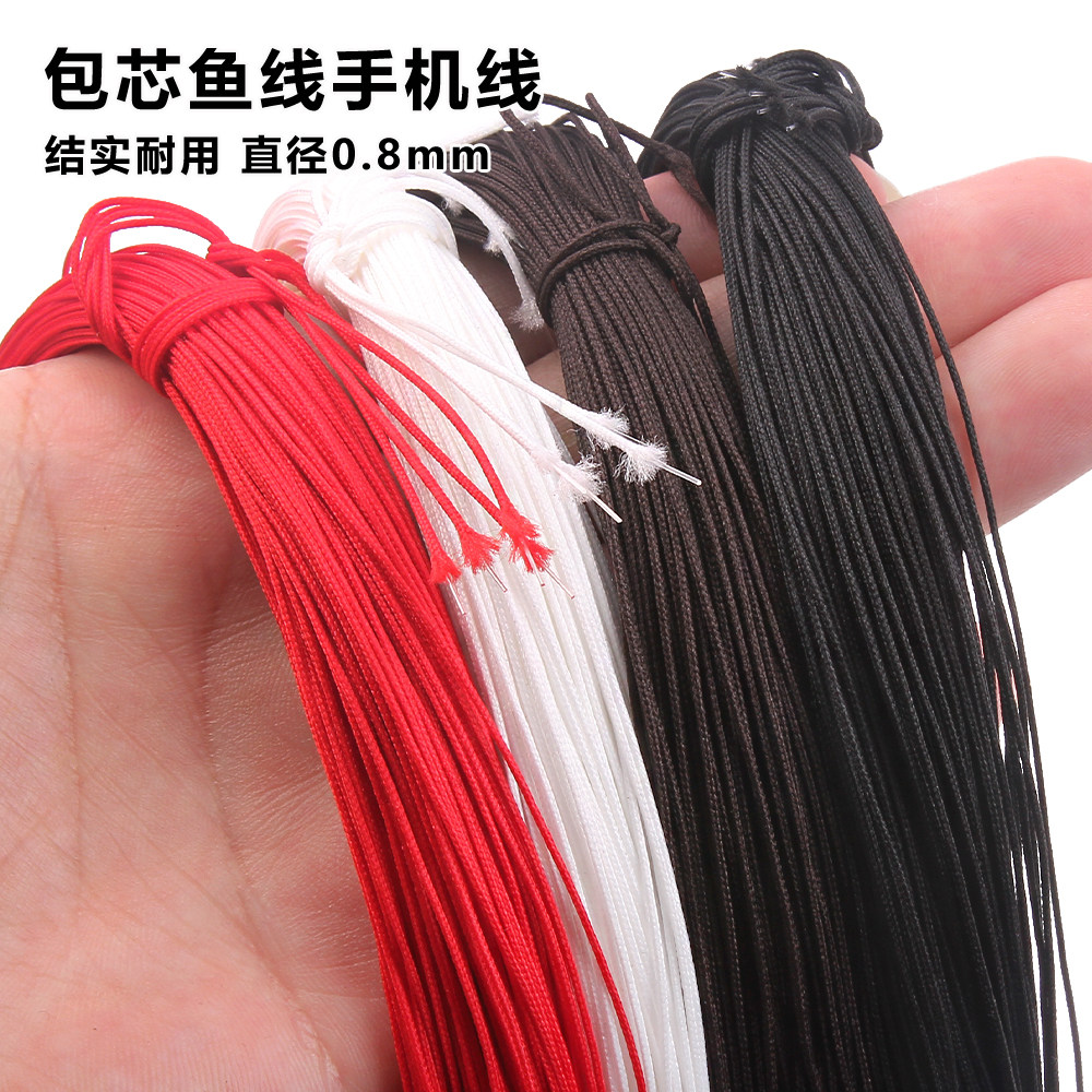 DIY纱门特细尼龙线包心手机图片