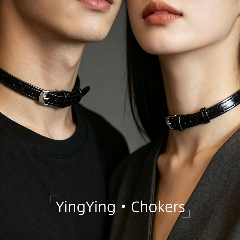 【一款两戴】肌理感皮带扣choker项圈百搭颈联锁骨项链2026新款