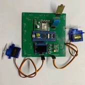 智能温湿度光照监测系统 自动通风遮阳补光 WiFi远程传输aaa