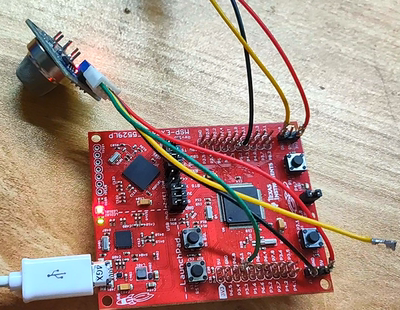 Msp430f5529_ exp430f5529开发板烟雾报警器程序开发