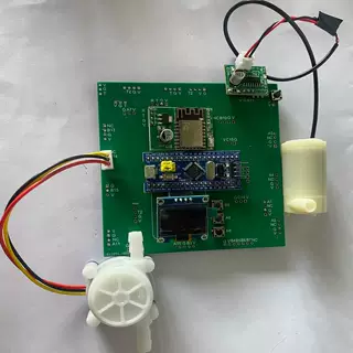 智能水表系统 远程控阀 水流监测 费用计算WIFI上传aaa