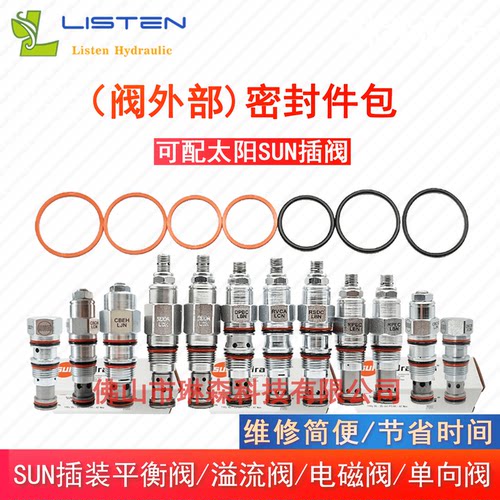 琳森sun平衡阀单向阀密封件通用