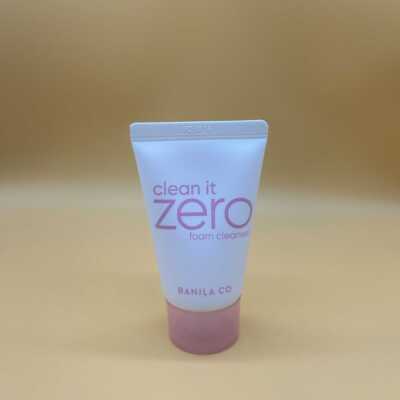 BANILACO芭妮兰zero洁面乳温和泡沫洗面奶女30ML中样小样