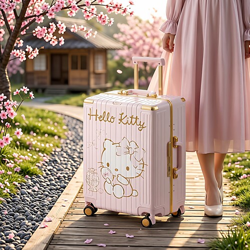 HelloKitty联名行李箱可爱粉色拉杆箱万向轮高颜值儿童24寸26寸女