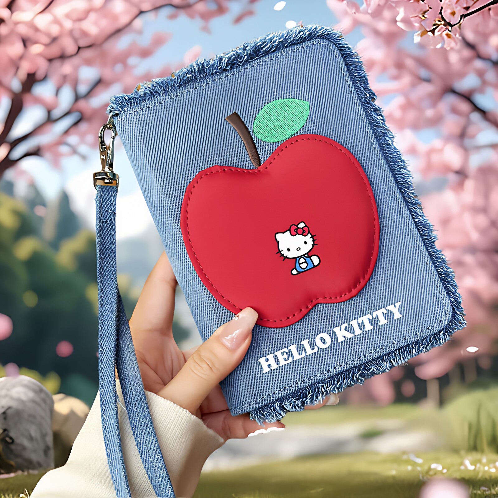 helloKitty旅行机票收纳包护照夹多功能钱包证件卡包保护套随身包