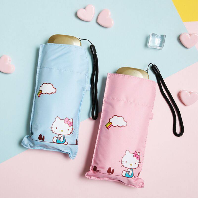 凱蒂貓口袋太陽傘女防曬傘五折超輕小迷妳遮陽黑膠防紫外線晴雨傘在類目 居家日用, 傘/雨具/防雨/防潮, 傘中 - 來自Buy2taobao.com提供專業的淘寶代購服務