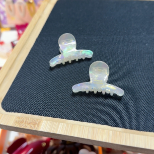 人鱼色醋酸高品迷你小抓夹4.8厘米