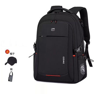 瑞士军士刀双肩包男士背包旅行大学生电脑时尚潮流高初中学生书包