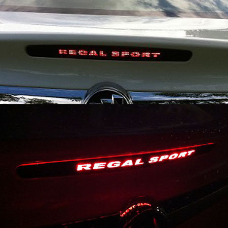 别克君威高位刹车灯贴纸gs钻闪膜碳纤维膜个性订制regal汽车贴纸