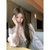 山茶纱雾 新款 法式 女2026夏装 纯欲小上衣 浪漫蕾丝醋酸小衫 BBen