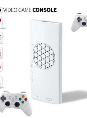 新款G99电视游戏机家用4K高清3D复古双人摇杆手柄PS2 PSP游戏主机