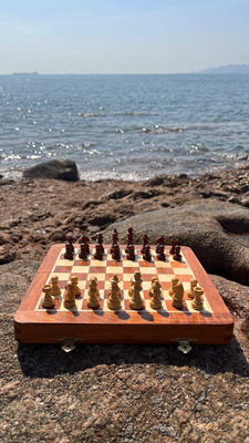 实木国际象棋1chess旅行户外便携