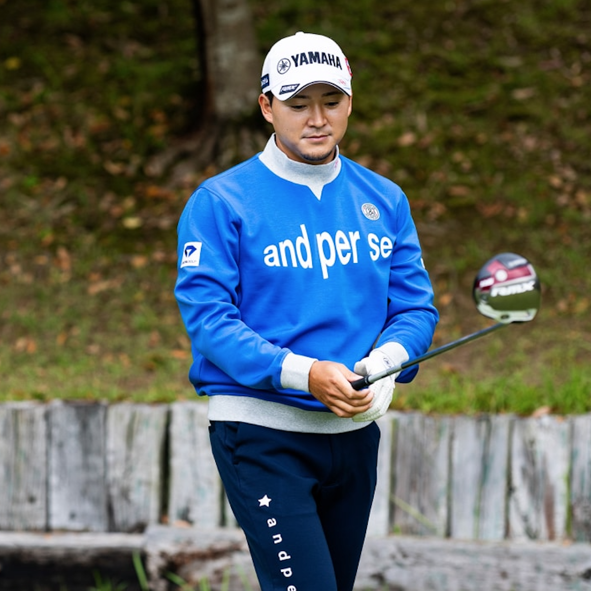 andperse高尔夫半高领套头卫衣