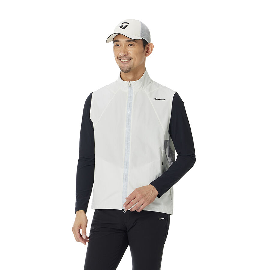 泰勒梅高尔夫男立领马甲防泼水