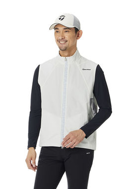 日本TaylorMade泰勒梅高尔夫男装26春夏防泼水透气立领马甲TL731