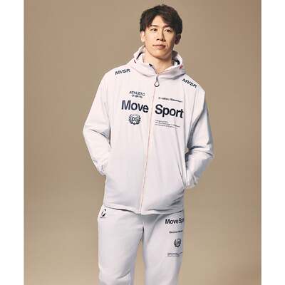 movesport防风防泼水中棉夹克男