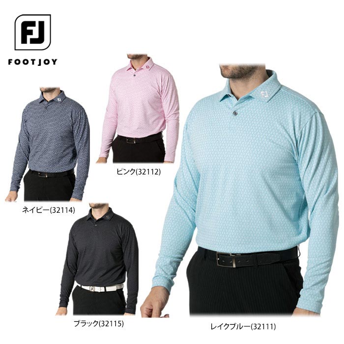 FootJoy高尔夫加绒长袖POLO衫T恤