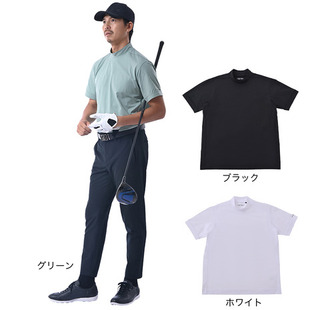 日本代购HONMA高尔夫男装25秋防晒速干半高领短袖T恤男531317121X