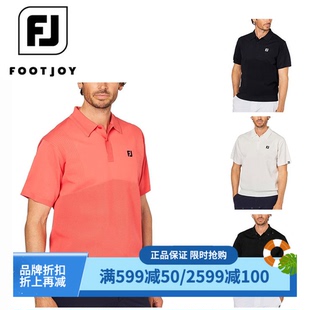 S25 日本代购 POLO衫 FootJoy男装 S01 高尔夫25夏FJ弹性透气针织短袖