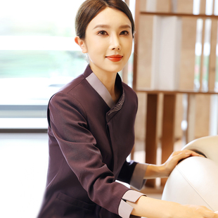 客房服务员服装 女r高档酒店清洁阿姨工装 秋 保洁员工作服长袖 新品