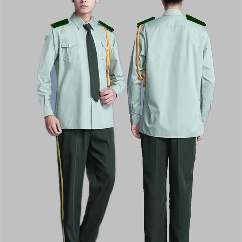 精选乐队礼服军鼓服装升旗手服装夏长短袖军乐队合唱团演出服男女