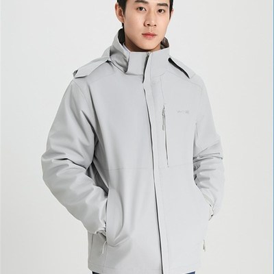 新选新款比亚迪工装三合s一冲锋衣海洋王朝网秋冬汽车工作服定制