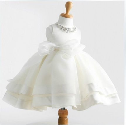 新品儿童公主裙蓬蓬裙宝宝周岁晚礼E服女童演出服婚纱裙冬小花童