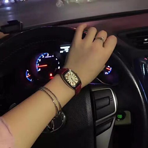 卡西欧商务休闲风真皮礼物腕表