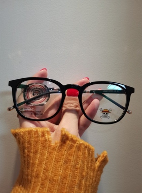 新款海贼王 全框眼镜 超轻近视眼镜框 成熟复古眼镜架H35057