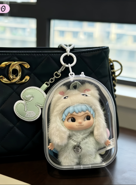 wakuku第三代娃包立刻开挂吧12cm仓包哇库库溜娃包公仔外出保护套