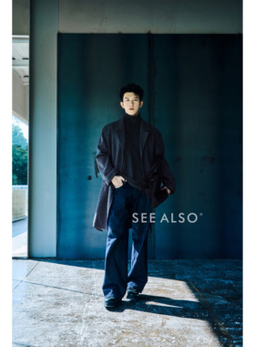 SEE ALSO『26FW黑标旗舰』超精纺绵羊毛翻领单排扣毛呢保暖大衣男