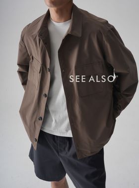 SEE ALSO『国王的礼物』双口袋老钱新贵极外套简松弛翻领工装夹克