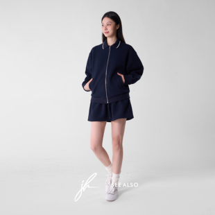 静奢风新贵松弛极简翻领夹克外套 JH联名系列 SEE ALSO