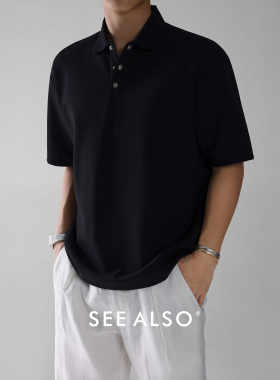SEE ALSO 老钱风男士短袖polo衫2026新款商务休闲透气百搭针织t恤