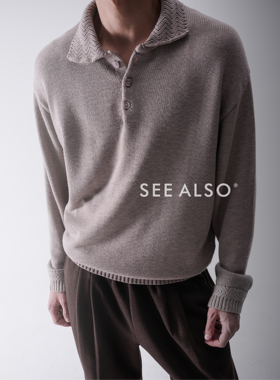 SEE ALSO『秋冬重磅回馈』超精纺绵羊毛老钱长袖保暖螺纹POLO毛衣