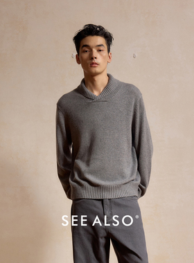 SEE ALSO 『秋冬气质担当』老钱新贵交叉围领羊毛衫套头保暖毛衣