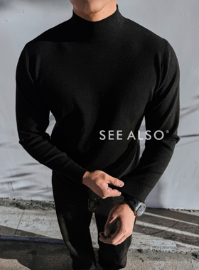 SEE ALSO『国王礼物』半高领精纺绵羊毛莫代尔秋冬保暖打底毛衣