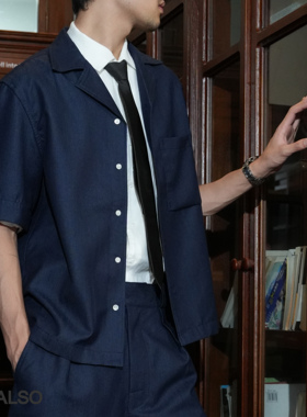 SEE ALSO『Reinga百慕大』86.2%超精纺羊毛古巴领老钱衬衫外套