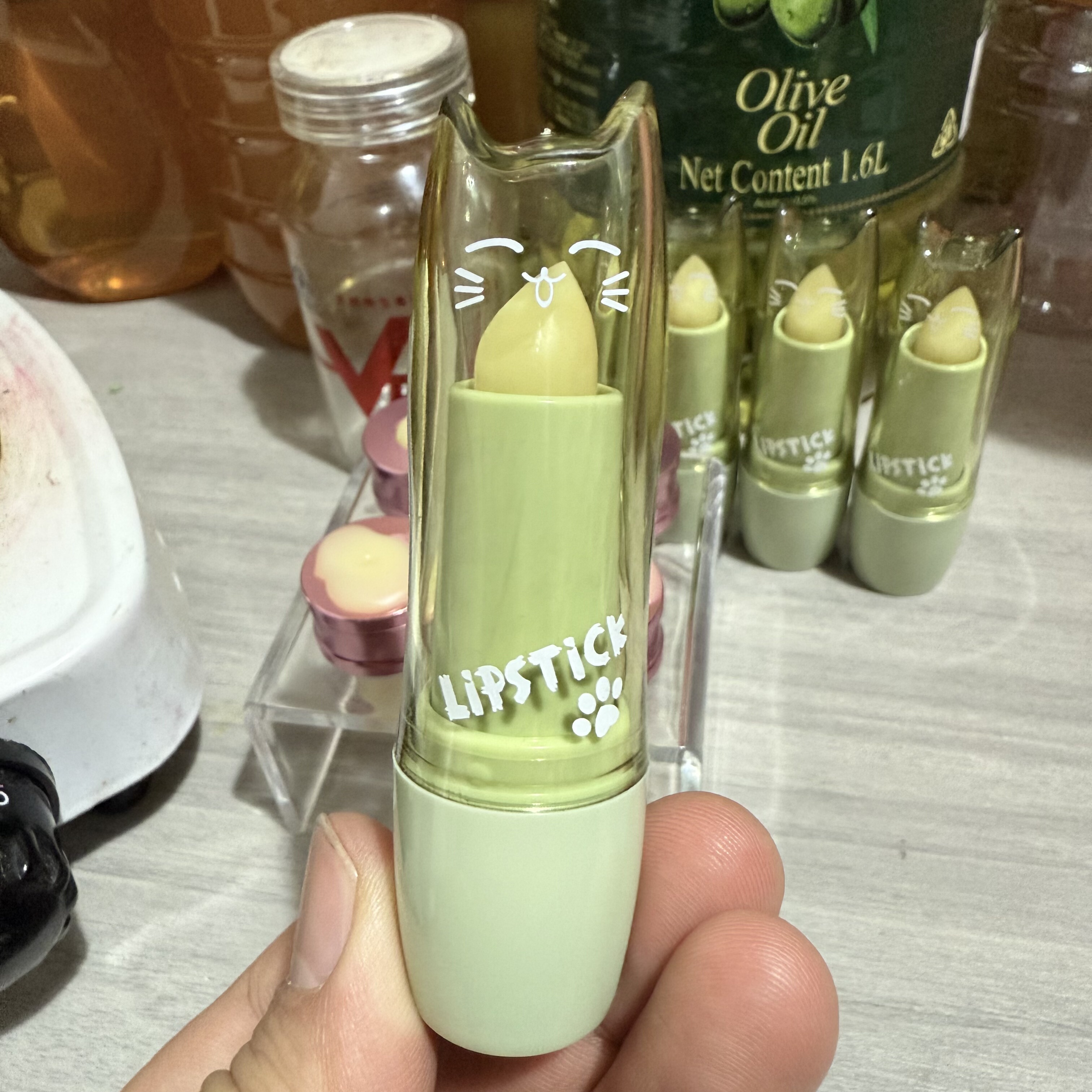 蜂蜜 蜂蜡 橄榄油 润唇膏 纯蜂蜜
