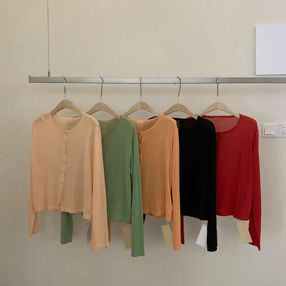 IU ROOM-26年春款氛围感轻薄长袖针织开衫1160