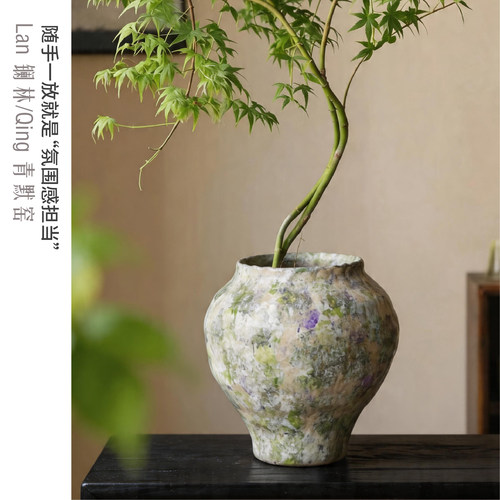 景德镇纯手工陶瓷花盆蝴蝶兰专用